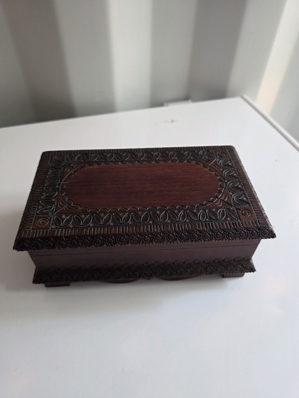 Vintage Polish Storage Box